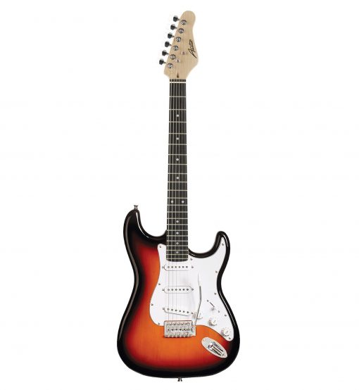 Austin Classic Double Cutaway, Comes in choice of Blue, Red, Black, White and Sunburst   AST100-9 - Image 5