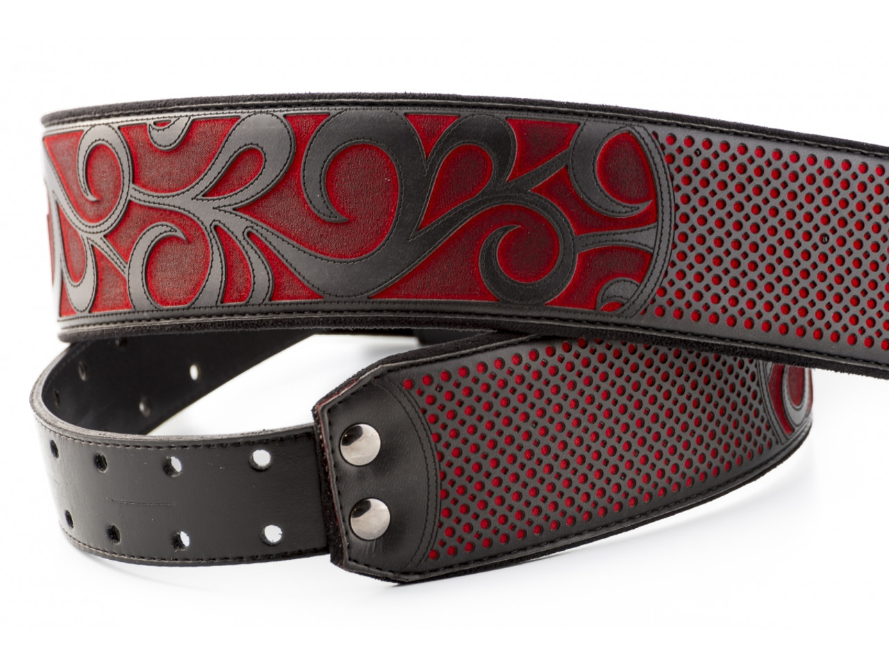 Righton! Mojo Nashville Red Guitar Strap-LPD