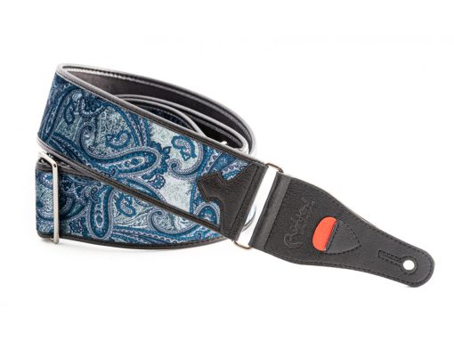 STEADY TALISMAN T PAISLEY VELVET BLUE-LPD