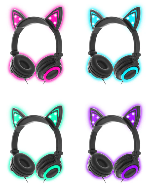 Sentry Cat Kids Wired Headphones HMCAT-3