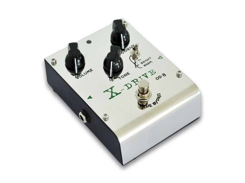 Cordovox Pedal: X-Drive Overdrive w/ 3 different chipsets CP-OD-8-1