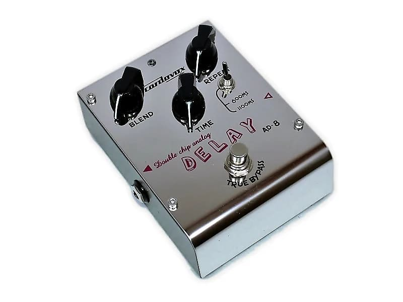 Cordovox AD-8 Double Chip Analog Delay True Bypass Guitar Effect Pedal CP-AD-8-1