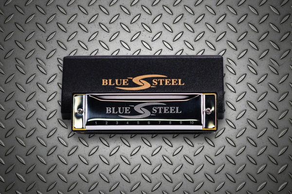 Blue Steel Harmonica Key of C 16-C-3